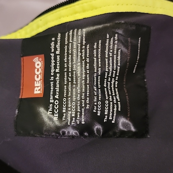 Adidas Stella McCartney Avalanche Rescue System Recco Parka Ski Jacket Large EUC - Picture 16 of 16